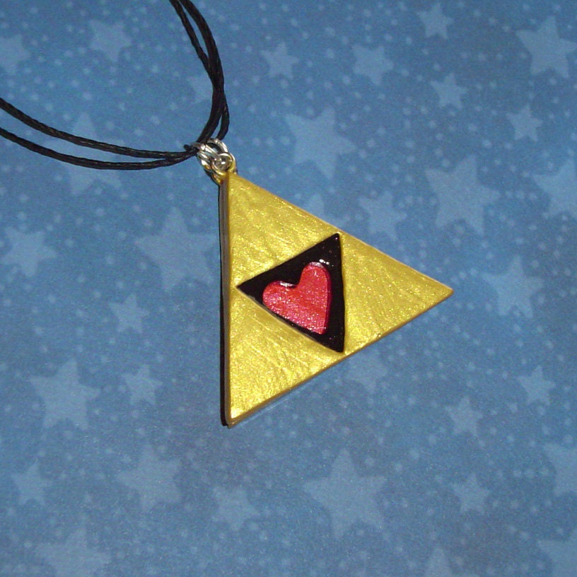 Zelda - Pair of Friendship Triforce Necklaces