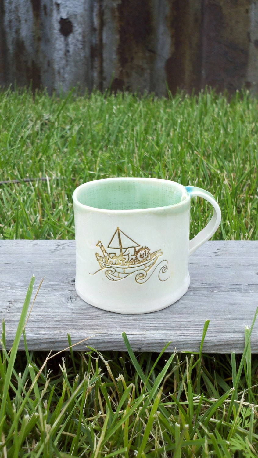 Baby Keepsake Cup - Noahs Ark