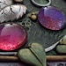 ACEO Rainbow Droplets on the Forest Floor