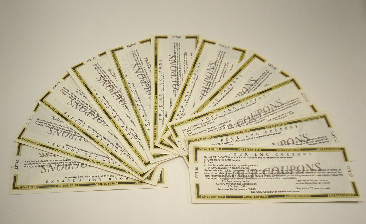 Coupon for markten cigarette