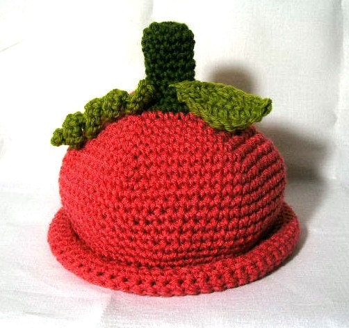 Crochet Pattern  PDF Grownup Pumpkin Cap - permission to sell what you  make