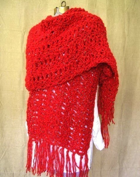 Vintage Inspired Shawl Crochet Pattern PDF - permission to sell what you make