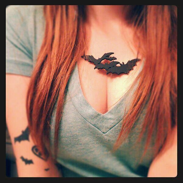 Twinkle, twinkle little bats How I wonder what you're at Necklace - Laser Cut Necklace (C.A.B. Fayre Original Design)