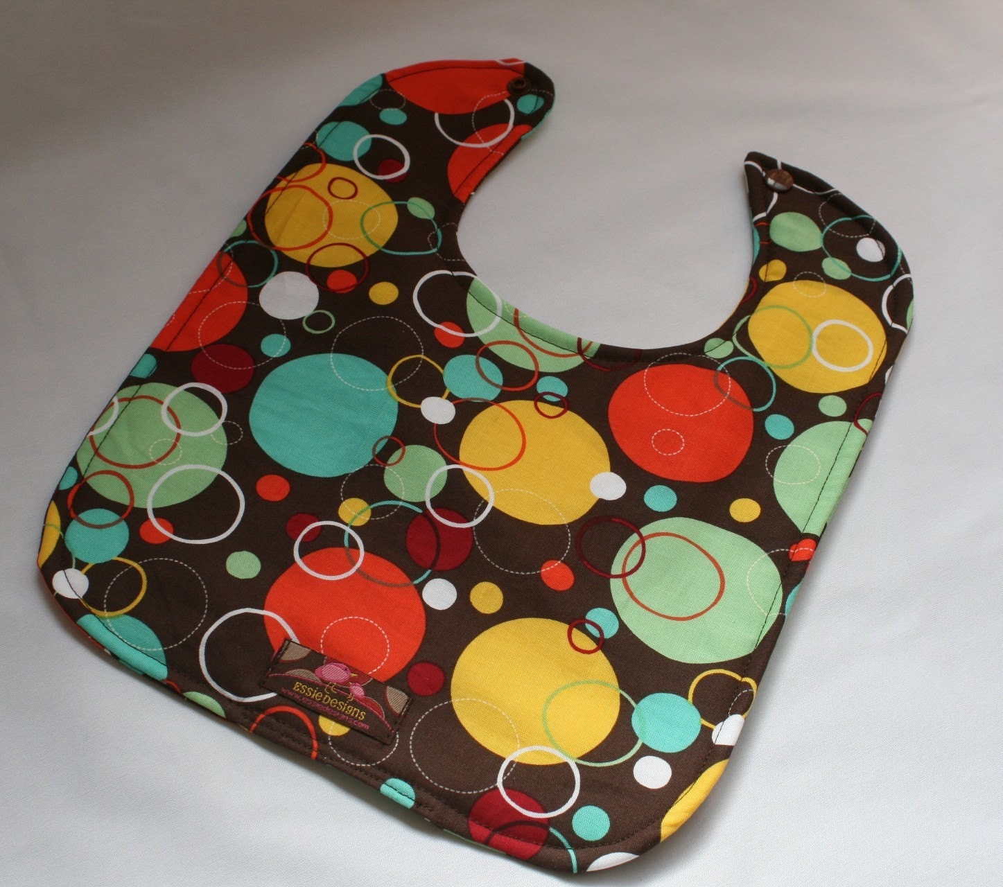 Baby Bib - Life Is A Party 10 x 12.5
