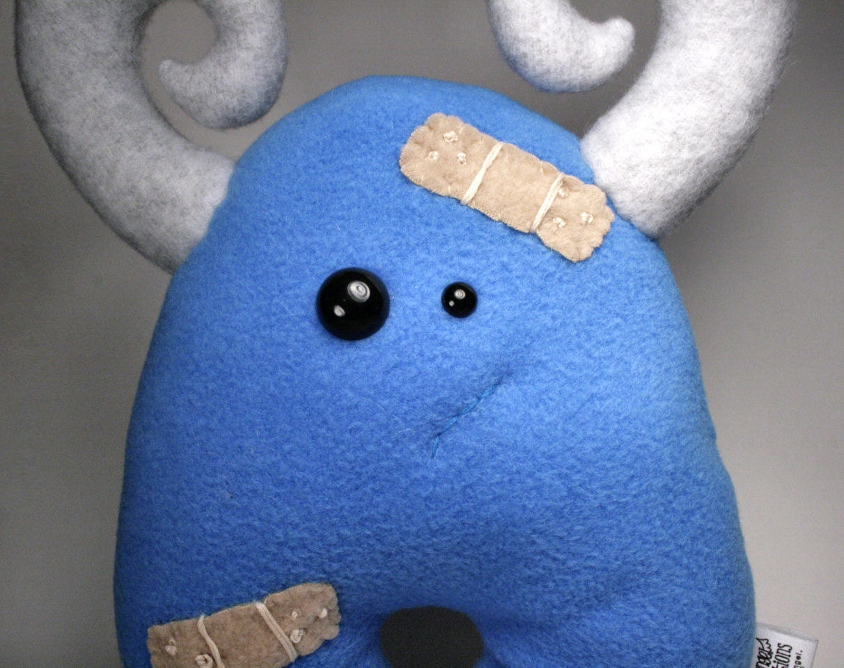 BooBoo Monster Plush Friend READY TO SHIP