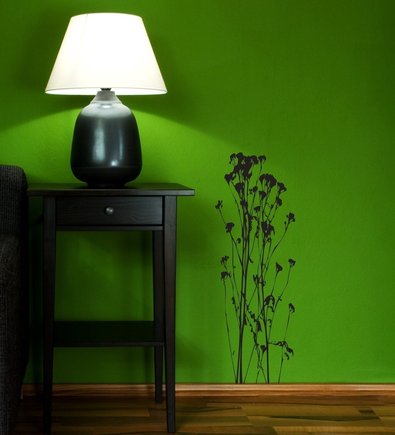 Wispy Wildflowers Wall Decal
