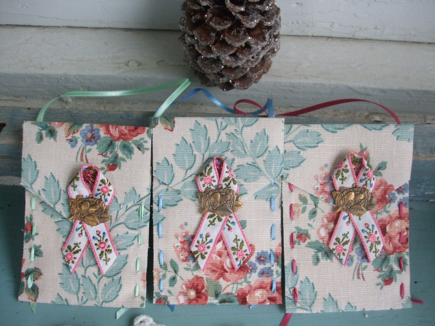 Gift Card Holder Set of 3 Handmade