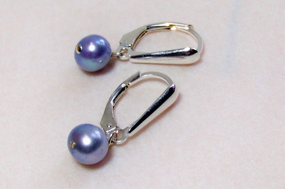 small pearl earrings