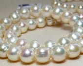 10mm white pearl necklace
