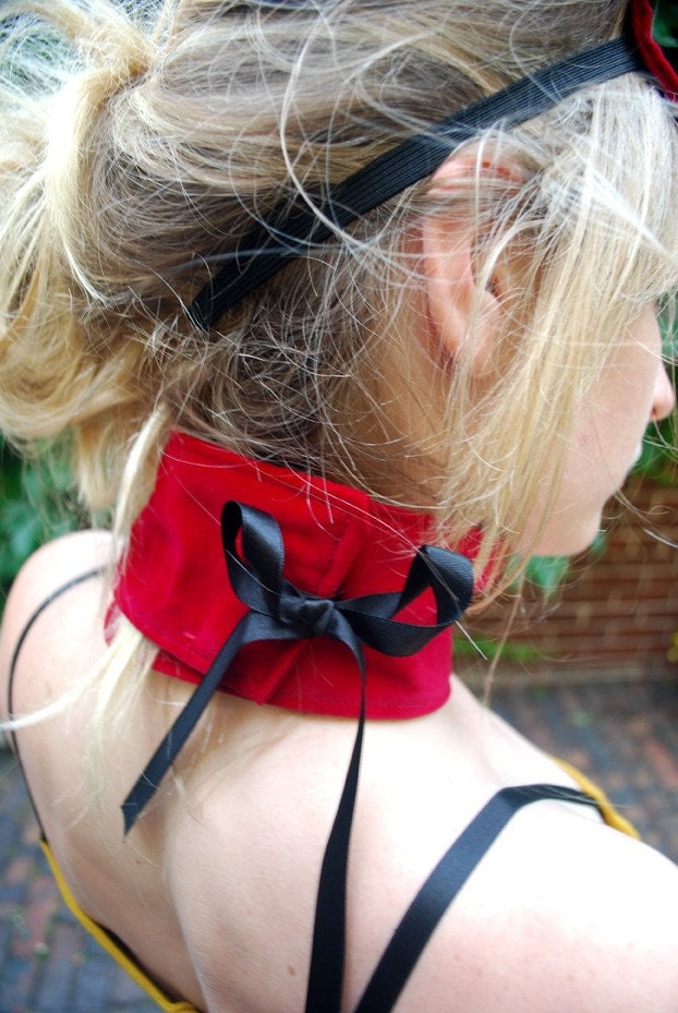 Buoyant and Blithe Bhaironess Neck Collar Choker Neckpiece Made to Order