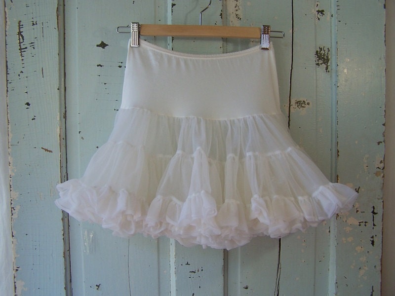 White Petticoat Skirt