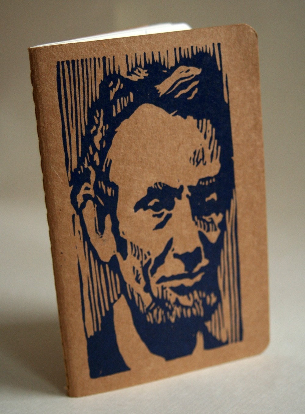 Abraham Lincoln letterpress Moleskine