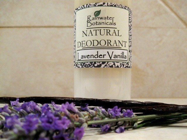 Lavender Vanilla all natural and effective deodorant