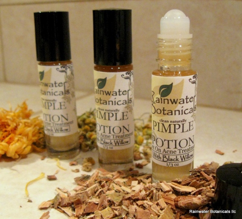 Natural Spot Treatment For Acne with willow bark extract