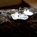 My Heart  is FOR YOU my dear ---- custom your necklace in Hebrew or/and English Three Hearts --- Design By Simag