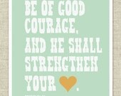 be of good courage