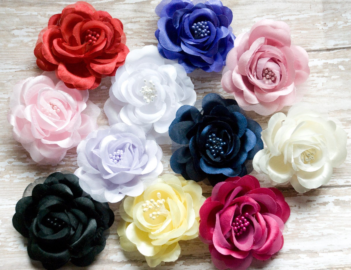 Wedding Hair Flower /  Bridal Hair Piece / Bridal Headpiece (includes 2 Ivory hair pins) Vintage Wedding Flowers