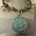 SALE Navajo Zuni Turquoise Bracelet - BIG- Very Old Pawn Sterling And  Turquoise - 7.5 Native American Handmade