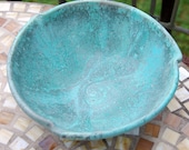 Large Serving Bowl in Turquoise