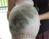 Nature Walk Series- Raku Lamp Base