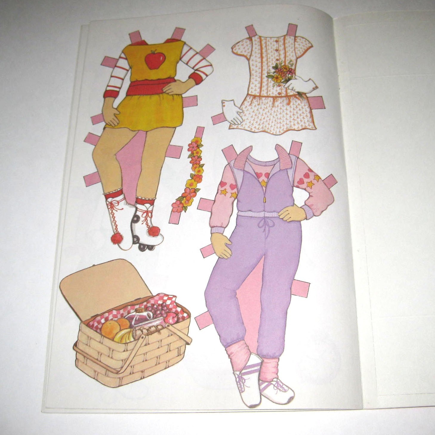 Vintage 1980s Stardancer Paper Doll Book for Children