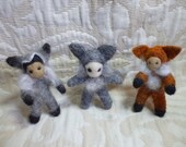 Needle Felted Woodland Baby Custom Made to Order