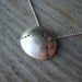 Ready To Ship, Aquarius Constellation Pendant With Sterling and Diamond