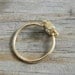 Too Green to be Aquamarine, But Not Quite and Emerald Green Beryl in 14k Yellow Gold