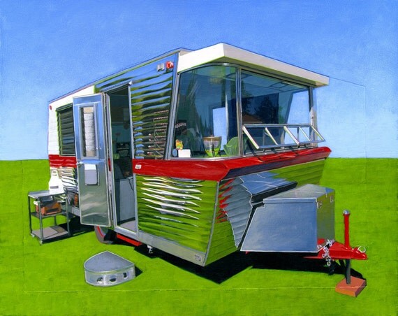Holiday House - limited edition archival print 21/100