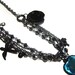 Dark Rhapsody - Gunmetal Charm Necklace (Limited Run)