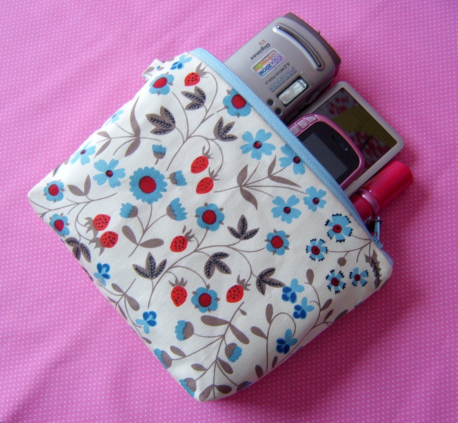 Liberty of London fabric cosmetic bag
