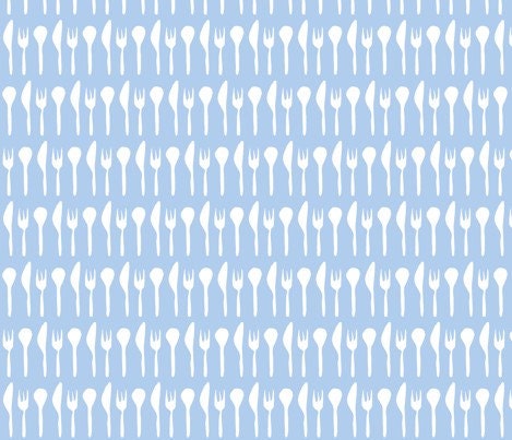 Cutlery fat quarter
