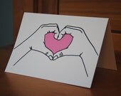 I Heart You Card