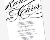 Wedding Invitation Karina