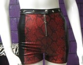 Snake Skin High waisted shorts