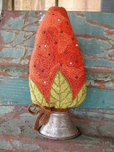 Punch Needle PATTERN - Strawberry Make-Do    notforgottenfarm   needlepunch
