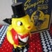 Vintage Irwin Singing Mechanical Bird in Box