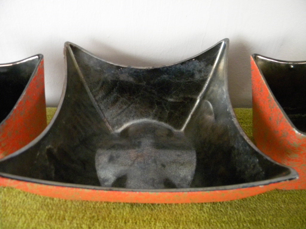 Set of 3 Vintage Kenwood Kashani Mid-Century Planters