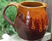 Hand Thrown Pitcher Decanter Vase Ready to Ship Rustic Fireluster