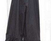 Girls Black Ruffle Pants Pantaloons Bloomers Fall Boutique ALL SIZES  All colors