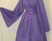 Renaissance Medieval Fantasy Chemise Gown Dress Costume All Sizes including Plus All Colors SCA LARP