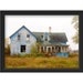 Blue House Rural Photography Michigan Landsacpe Office Wall Dorm Decor 5 x 7 Fine Art