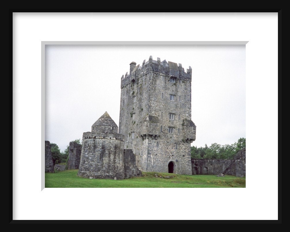 Ireland Photography O Flaherty Castle Fine Art Aughnanure Galway Tower House Old Ireland Wall Decor Photography