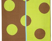 SALE  Mod and Modern Kid's Quilt - X-O's