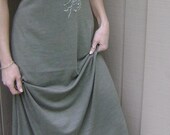 New - S, M, L, XL  Beautiful Branches Dress in Moss Green