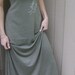 New - S, M, L, XL Beautiful Branches Dress in Moss Green
