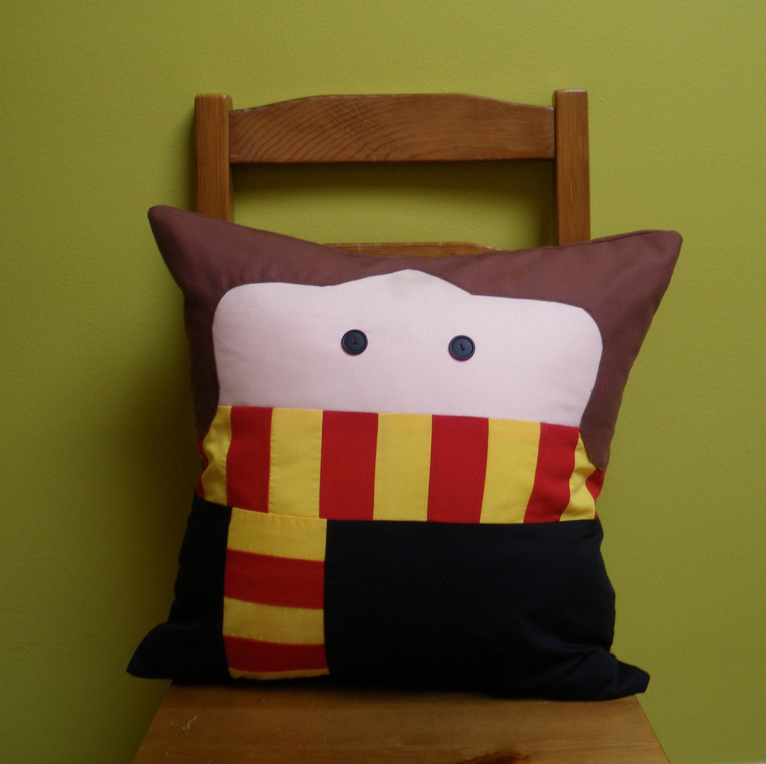 Girl Wizard Pillow