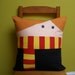 Red Head Wizard Pillow