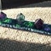 Crystal Geode Hemp Bracelet - Fluorite Gemstone Crystal Point Geode Hemp Jewelry