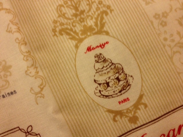 Macaron on Beige